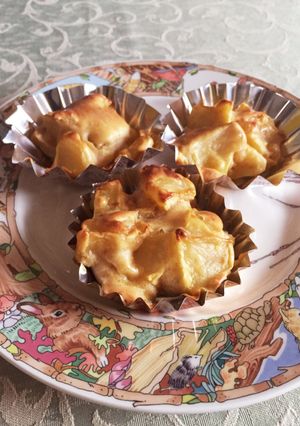 簡単☆オーブントースターりんごケーキ-レシピのメイン写真