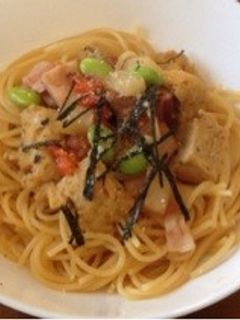 京がんもと大根の和パスタ生姜醤油味-レシピのメイン写真