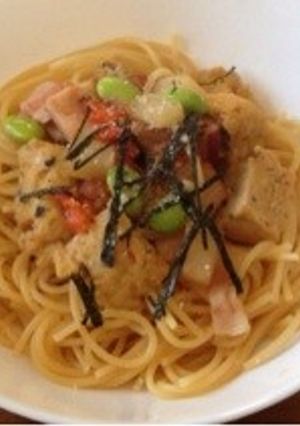 京がんもと大根の和パスタ生姜醤油味-レシピのメイン写真