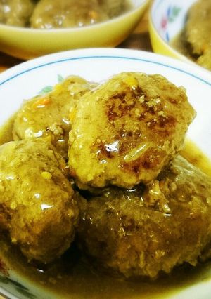 豆腐ハンバーグのカレー煮込み-レシピのメイン写真