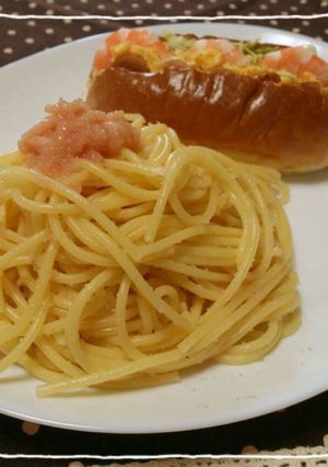 たらこスパゲティ-レシピのメイン写真
