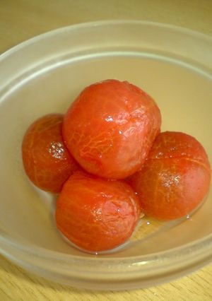 おやつにどうぞ♪　プチトマト-レシピのメイン写真