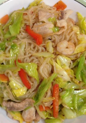 ☆糖質カット☆しらたきで塩焼きそば風☆-レシピのメイン写真