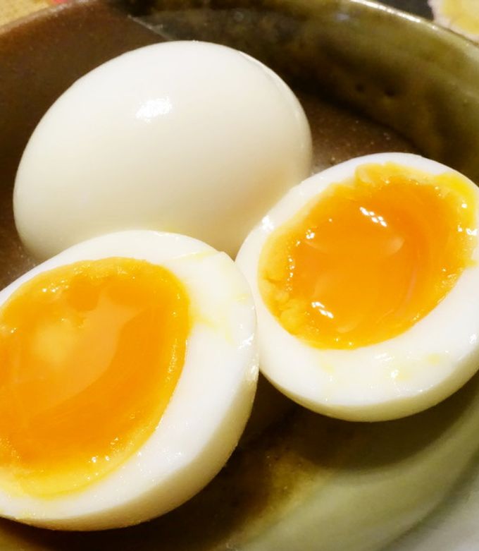 簡単♪塩味半熟ゆで卵を自宅で★作り置き-レシピのメイン写真