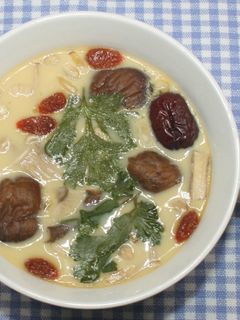 簡単☆乾燥きのこと海藻海鮮の薬膳茶碗蒸し-レシピのメイン写真