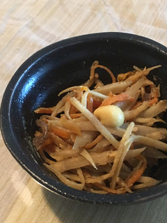 きんぴらごぼう♡長男くんの食べ方-レシピのメイン写真