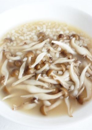 もち麦としめじのリゾット-レシピのメイン写真