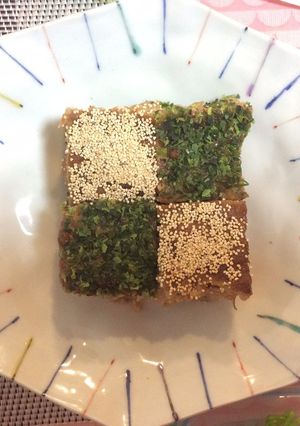 市松のしどり-レシピのメイン写真