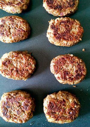ごぼうと玉ねぎのベジバーグ-レシピのメイン写真