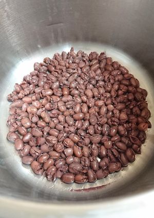 圧力鍋、簡単。茹で小豆。-レシピのメイン写真