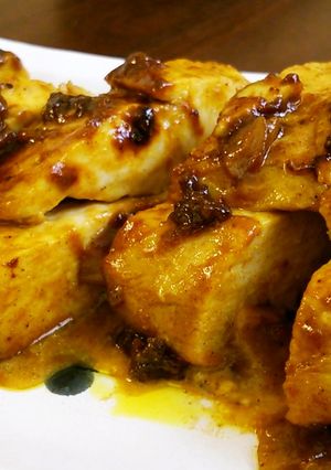 鶏むね肉のチーズカレー焼き。-レシピのメイン写真