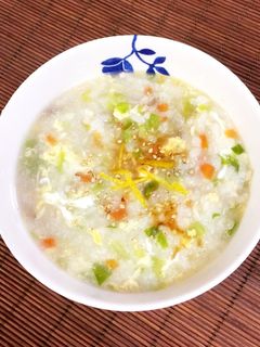 簡単!いつでも食べたい中華粥-レシピのメイン写真