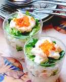 簡単・可愛い♪サーモンのカップ寿司