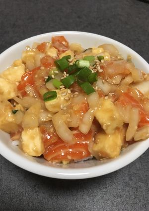 ハワイのポケ丼♪（ハワイ風海鮮丼）-レシピのメイン写真