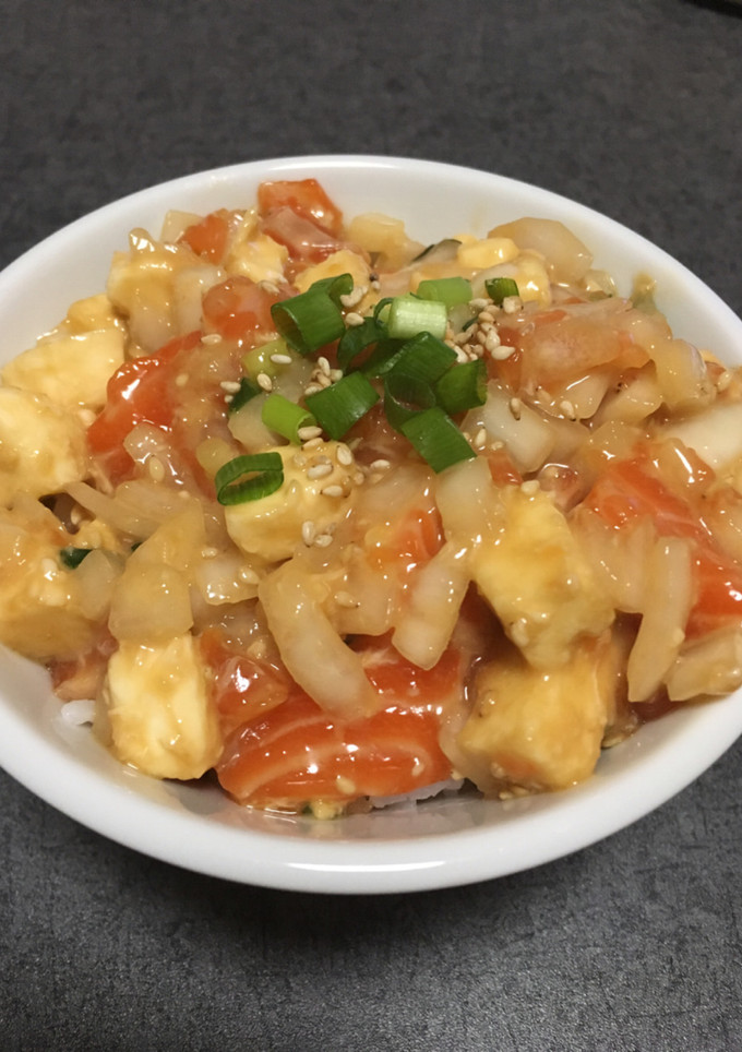 ハワイのポケ丼♪（ハワイ風海鮮丼）-レシピのメイン写真