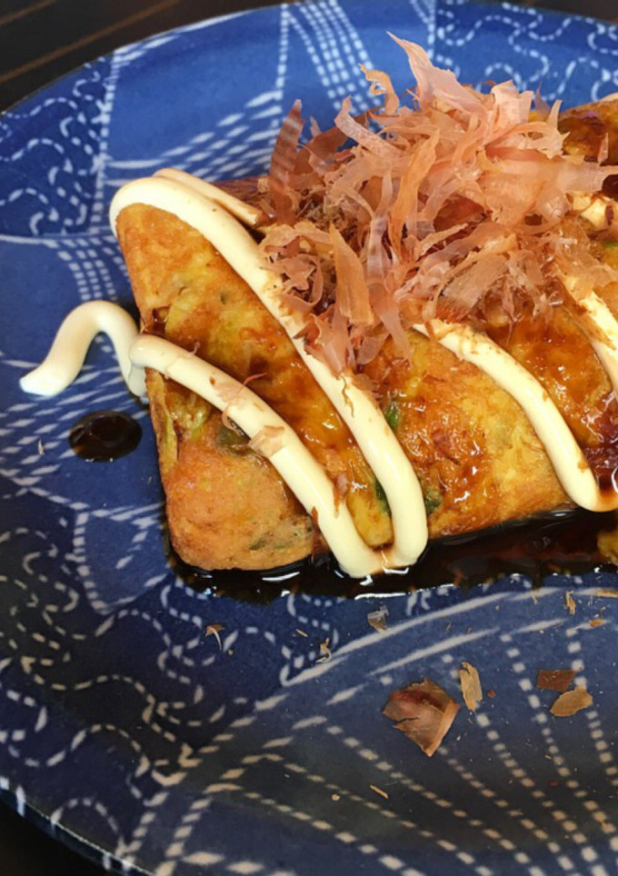 お好み焼き風卵焼き-レシピのメイン写真