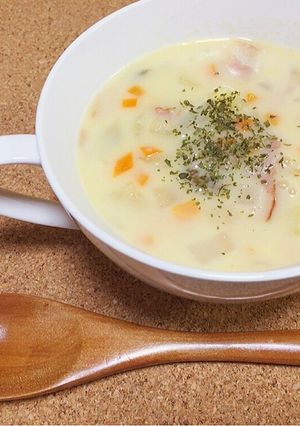 ルゥ使用！簡単クラムチャウダー♪-レシピのメイン写真