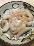 簡単レシピ☆甘エビの昆布茶じめ