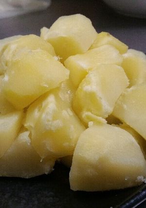 強火で塩味からむ☆ホクホク塩じゃがいも煮-レシピのメイン写真