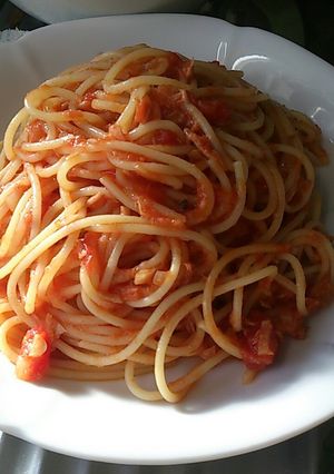 アレンジ可能なトマトソースのパスタ-レシピのメイン写真