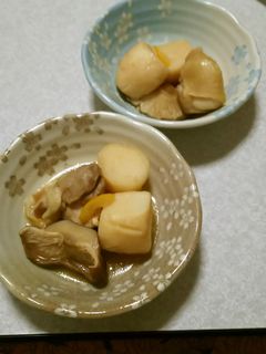 里芋と鶏もも肉の爽やか柚子煮-レシピのメイン写真