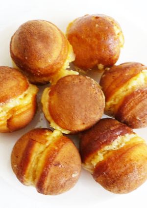 たこ焼き器で ベビーカステラ-レシピのメイン写真