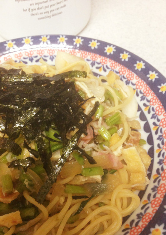 柚子こしょう風味 かぶの和風パスタ-レシピのメイン写真