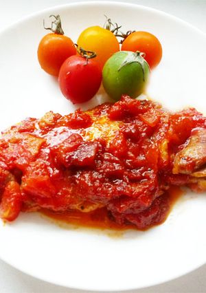 チキンのトマト煮-レシピのメイン写真