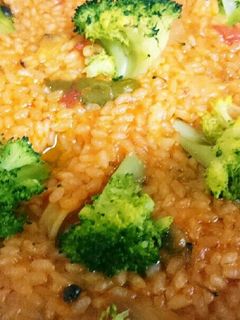 シーフードと野菜のパエリア!-レシピのメイン写真