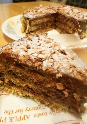 煎茶入りスポンジのチョコレートケーキ♡-レシピのメイン写真