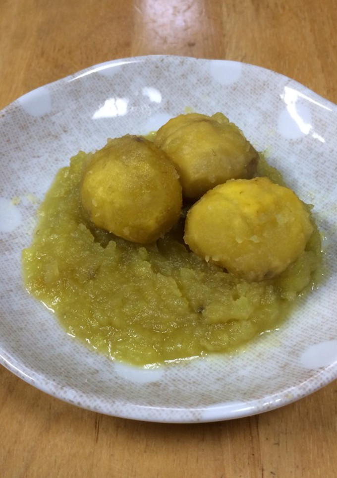 材料4つで簡単♪栗きんとん-レシピのメイン写真