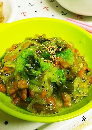 野沢菜おろし納豆-レシピのメイン写真