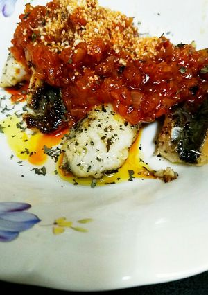 クロゾイのチリトマトソースソテー-レシピのメイン写真