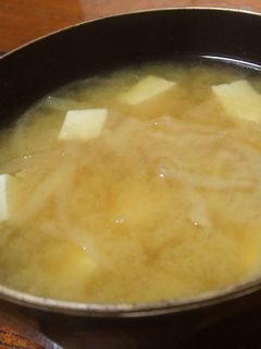 切干大根の御味噌汁。-レシピのメイン写真