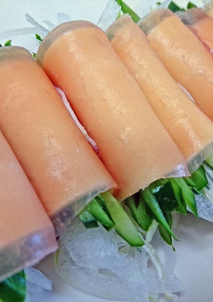 お父さんの生ハムでチーズと野菜巻き巻き-レシピのメイン写真