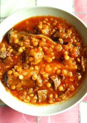 イラン料理　ゲイメ・バデンジャン♪-レシピのメイン写真