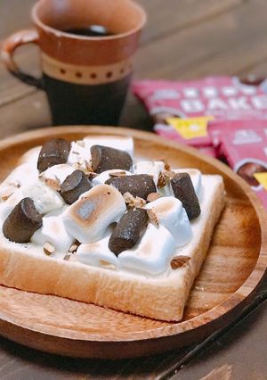 ベイクでぎゅうぎゅう焼きトースト-レシピのメイン写真