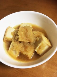 簡単 厚揚げのみぞれ煮-レシピのメイン写真