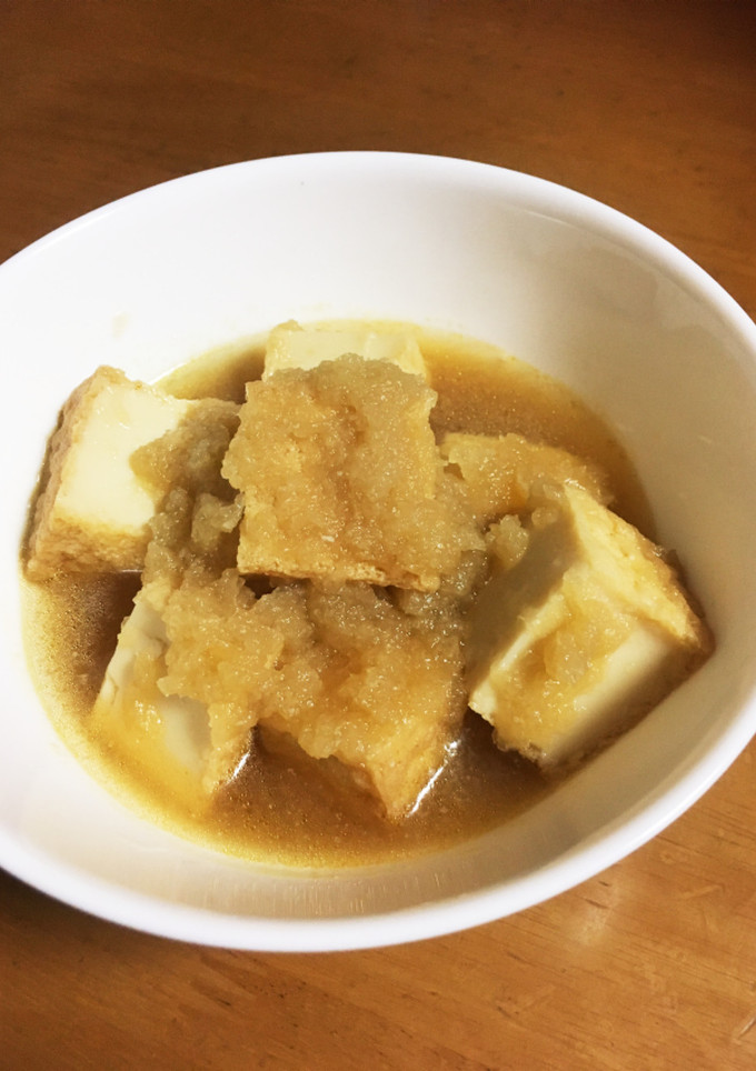 簡単 厚揚げのみぞれ煮-レシピのメイン写真