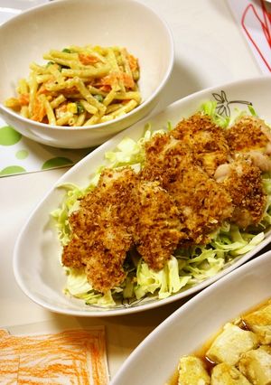 ほったらかし&ヘルシー♪チキン味噌カツ-レシピのメイン写真