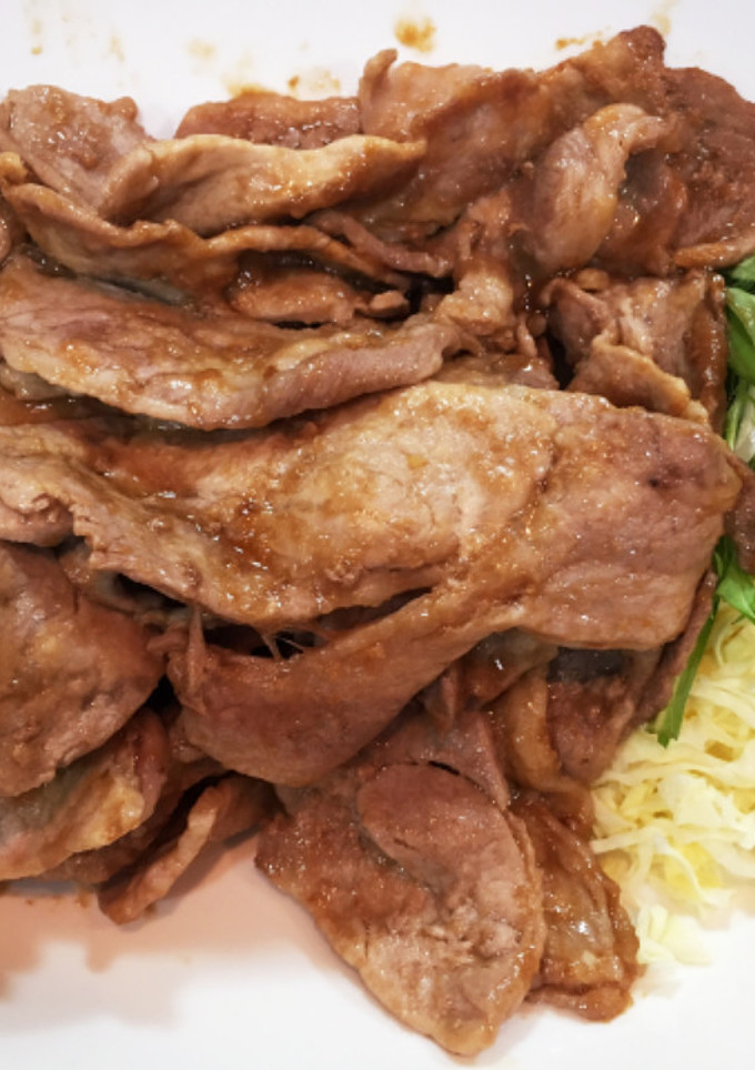 ヨシダグルメのたれ で 豚しょうが焼き-レシピのメイン写真