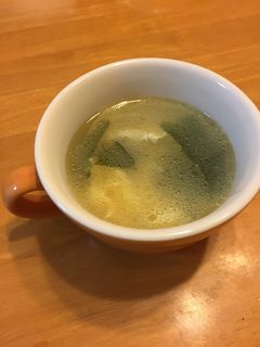 簡単っす!ウェイパーで卵ワカメスープ-レシピのメイン写真
