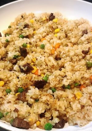 ステーキ炒飯-レシピのメイン写真