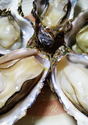 殻付き牡蠣はレンジでチン-レシピのメイン写真