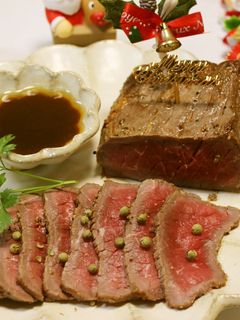 フライパンで簡単スパイシーローストビーフ-レシピのメイン写真