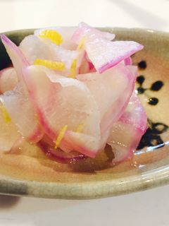 柚子風味 赤カブの甘酢漬け-レシピのメイン写真