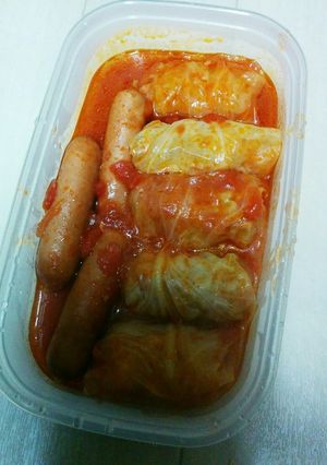 意外とできる！1からロールキャベツ作り！-レシピのメイン写真