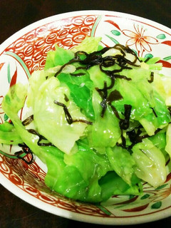 簡単おつまみ キャベツ!-レシピのメイン写真
