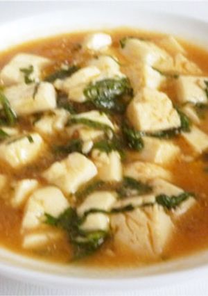 大葉の四川麻婆豆腐風-レシピのメイン写真