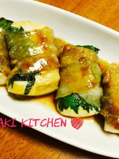 ♡ヘルシー豆腐と大葉の豚肉巻き♡-レシピのメイン写真